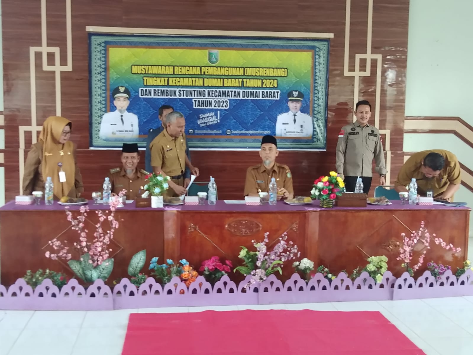 Musyawarah Rencana Pembangunan dan Rembuk Stunting Kecamatan Dumai Barat