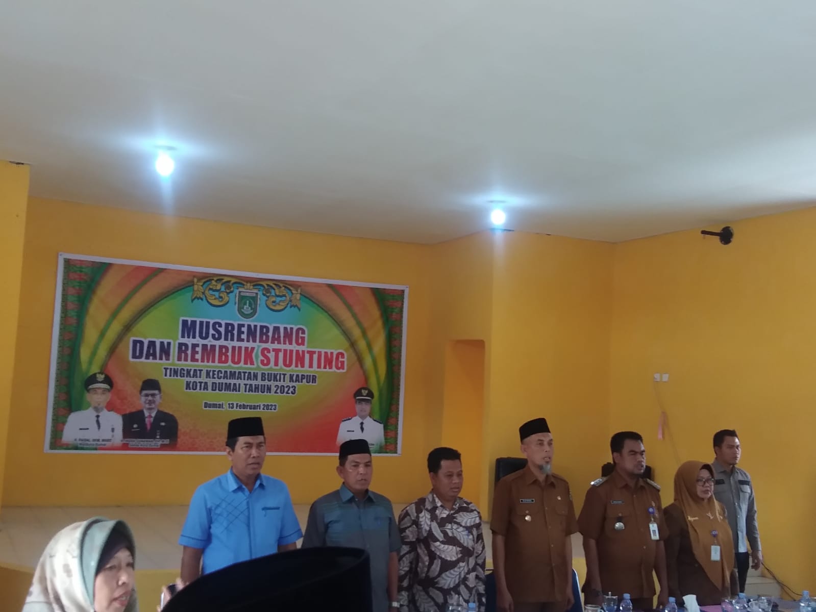 Musyawarah Rencana Pembangunan dan Rembuk Stunting Kecamatan Bukit Kapur