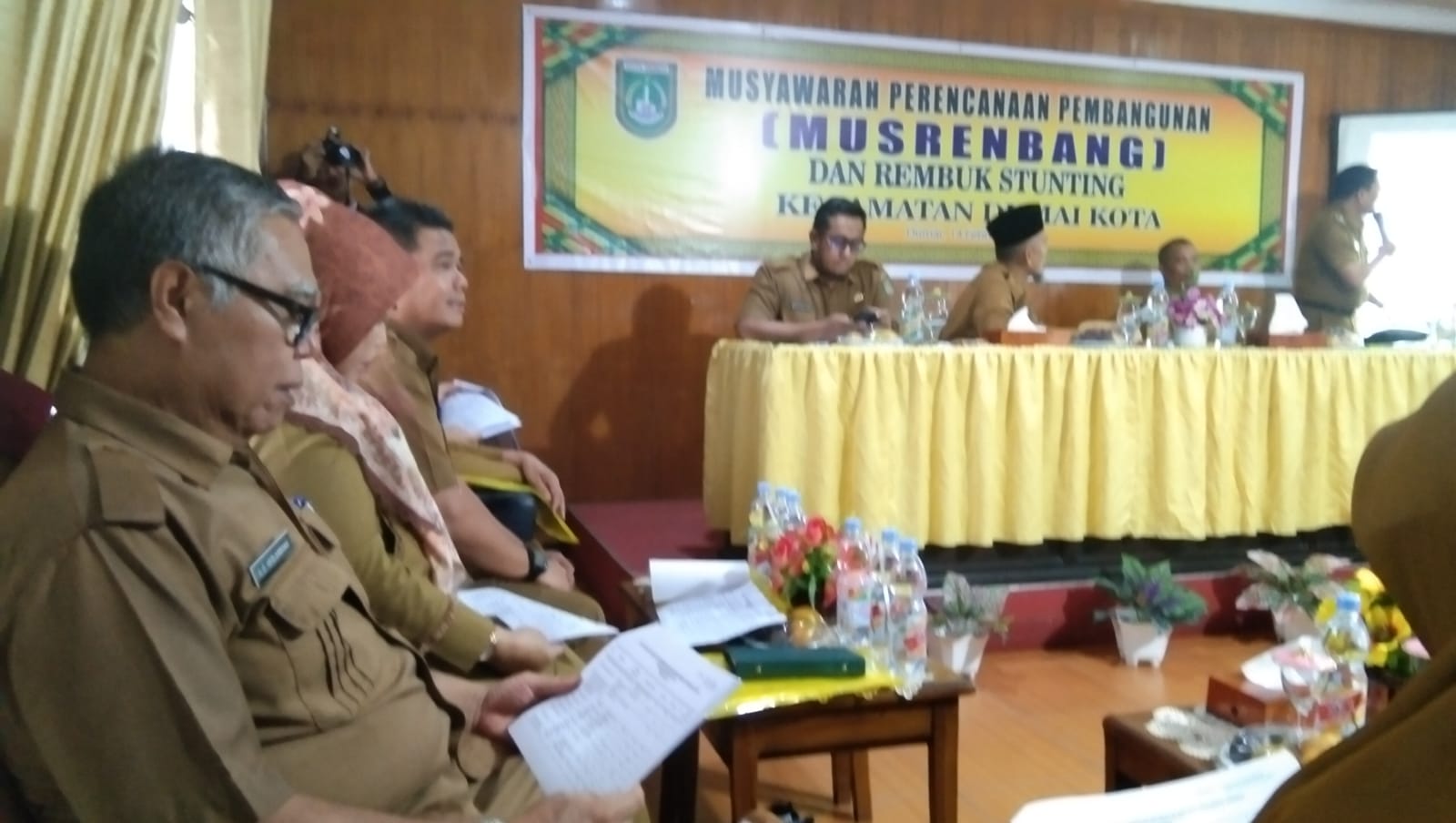 Musyawarah Rencana Pembangunan dan Rembuk Stunting Kecamatan Dumai Kota